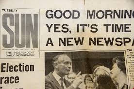 With a subscription to pressdisplay.com, users gain access to full print versions of newspapers from home and around the world on the day they are published, often before they hit. Newspaper Front Page First Edition Headline Print Text The Sun British 1964 Pxfuel