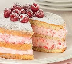 Genoise Cake With Raspberries And Cream Recipes Genoise Cake British Baking Show Recipes Cake Recipes