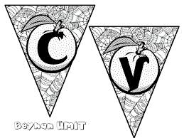 C Vitamini Boyama Sayfalari Banner Okul