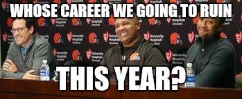 Joe's character is always inexplicably in a wheel chair. Cleveland Browns Memes Gifs Imgflip