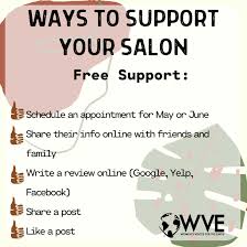 Reserve hair salon appointments online for hair color, balayage, haircuts, brazilian blowouts, hair extensions, and more. Simple Ways To Support Salon Workers Impacted By Covid 19 Women S Voices For The Earth