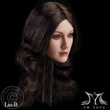 Long layered hair + bangs. Www Actionfiguren Shop Com Asian Female Head Long Dark Brown Hair Buy Online