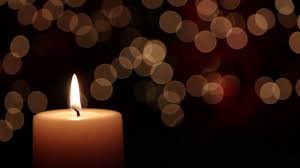 Christmas Candles Church Media Drop