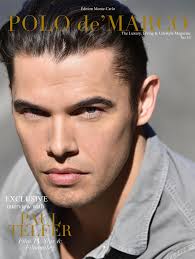 Coming out soon is Issue No.34 of Polo de'Marco Magazine with  Actor/Filmmaker Paul Telfer of the cover of our Monaco Edition