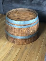 Weinfass Couchtisch Rustikal Halbes Weinfass Weinfass Fass Rustikaler Holztisch
