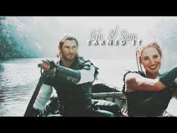 Eric jokes with sara in the canoe. The Huntsmen Winter S War Sara X Eric X Freya X Ravenna Stand My Ground The Huntsman Winter S War Video Fanpop
