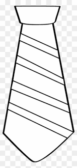 black and white striped tie tie template fathers day card free transparent png clipart images download
