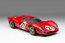 With that, the la ferrari reminds to the glorious forms of the late 1960s ferrari sports prototypes such as the 330 p4. Ferrari 330 P4 1967 1 8 Scale Petrolicious Shop