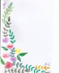 Corak tepi frame to download corak tepi frame just right click and save image as. Gambar Bunga Tepi Kertas