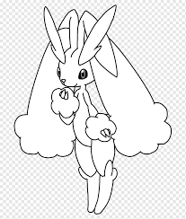 Cartoons coloring pages are a fun way for kids of all ages, adults to develop creativity, concentration, fine motor skills, and color recognition. Domestic Rabbit Lopunny Pikachu Buneary Pokemon Pikachu White Mammal Hand Png Pngwing