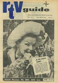 Miss world 1961 delegates november 9 , 1961 london, united kingdom: Rtv Guide April 1963 Olive White Miss Ireland 1961 Easter Bonnet Historical Figures
