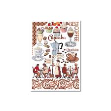 Farbige stickvorlage zählmuster auf papier. Kreuzstich Zahlmuster Vorlagen Coffeetime