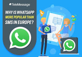 Deliver notifications, alters, 2fa and customer care conversations. Why Is Whatsapp More Popular Than Sms In Europe