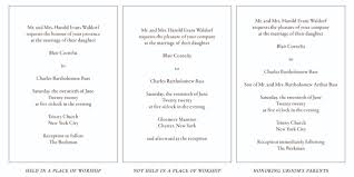 This style of wedding invitation can be created by following these guidelines: Wedding Invitation Etiquette Series Invitation Wording Lupineletters Com