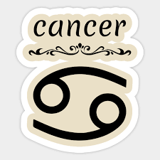 Your sign is not an easy one to understand and this has much to do with the fact that the waxing and waning moon is your ruling planet. Cancer Zodiac Sign Cancer Zodiac Sign Sticker Teepublic Au