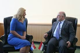 So overall, i think that she has a positive image in croatia which she makes use of, and probably is the most well known croatian president in the. Met With Croatian President Kolinda Grabar Kitarovic And Discussed Increasing Cooperation Between Our Countries Haider Al Abadi Ø­ÙŠØ¯Ø± Scoopnest