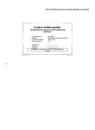 Silabus sejarah indonesia kelas x smamasmkmak kurikulum 2013 revisi 2016. Top Pdf Silabus Sosiologi Kelas X 123dok Com