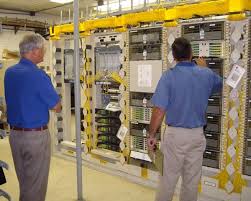 Inside Of A Telephone Company Central Office Server Room Telephone Phone Companies