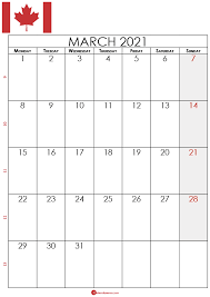 It is free to download in multiple formats (pdf, word download or print this free canada 2021 calendar with holidays as pdf, word document, or excel spreadsheet. March Calendar 2021 Canada 2021 Calendar Calendar March Calendar