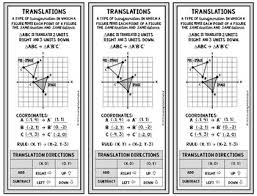 Dilations translations worksheet answer key. Transformations Translation Reflection Rotation Dilation Bookmark Notes