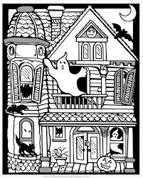 13 Artistique Coloriage Maison Hantee Gallery En 2020 Coloriage Halloween Coloriage Coloriage Halloween A Imprimer