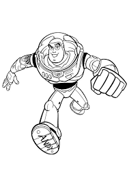 Buzz Lightyear Para Colorear