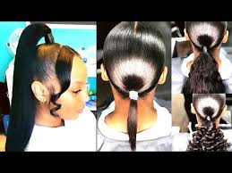It's all about using grooming solutions shampoo + conditioner to care for his strands and grooming solutions clean hold styling gel to perfect his daily hairstyle. Ponytail Packing Gel Hairstyles Idea S For Black Women Oa Styles Youtube