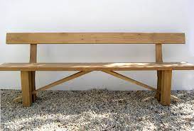 Get free shipping on qualified with back dining benches or buy online pick up in store today in the furniture department. Dining Bench With Back Handmade Oak Bench With Back Kitchen Bench