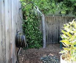 Outdoor Shower From A Hose Outdoor Shower Garden Shower Outdoor Shower Diy