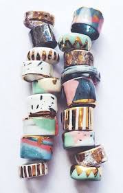 Ceramic Rings Ceramic Jewelry Clay Jewelry Ceramics