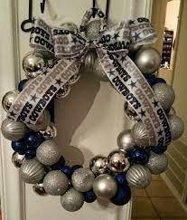 Dallas Cowboys Christmas Ornament Wreaths Dallas Cowboys Christmas Ornaments Dallas Cowboys Christmas Cowboy Decorations