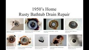 Repair replacement parts for crane baby bowl toilets. Rusty Bathtub Drain Repair 1950 S Home Christopher Nejman Youtube
