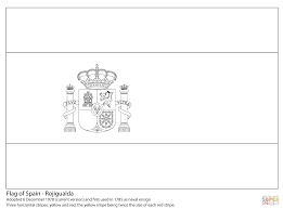 Black And White American Flag With Yellow Stripe Flag Of Spain Spain Flag Flag Coloring Pages Spanish Flag Colors