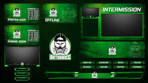 4 twitch overlay makers for streamers. Twitch Stream Overlay Full Package Design Packaging Design Overlays Templates