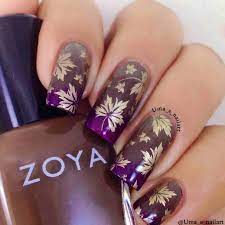 32 Purple And Burgundy Nail Designs For Christmas Holiday Long Acrylic Nails Zoya Nail Fall Acrylic Nails