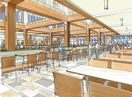 food court concept sketch restaurant interior design food court design food court