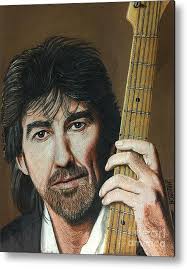 George Harrison Metal Poster