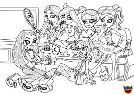 In fact, i use hair spray to help control it when i'm highlighting with foils. Monster High Coloring Pages Clawdeen Sleepover