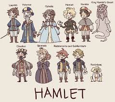 Pin By Corey Queen On Creative Hamlet Shakespeare Characters Hamlet Characters Drawings