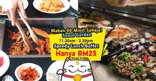 Your needs and wants will be taken care of by these amazing tenants! Seoul Garden Speedy Lunch Buffet