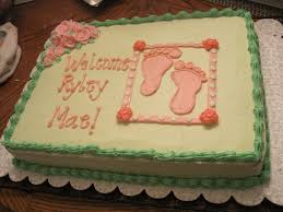 The cute fawn matches the colors of the wood and peeks from behind one of one of the big full pink roses. Baby Shower Cakes Punkin S Cake Shoppe