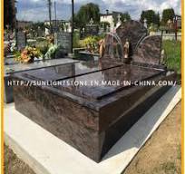 Monumentos de tumba de granito aurora de estilo europeo en ...