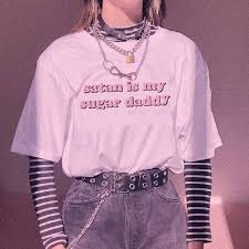 Read on to find the best dating sites specially designed for generous sugar daddies and attractive sugar babies. Fashion Tops Satan Is My Sugar Daddy Tumblr Girls Shirt Aesthetic Clothing Sugar Baby Summer Casual Harajuku Streetwear T Shirt T Shirts Aliexpress