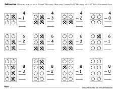 vertical subtraction activity for kids kindergarten worksheets activities 