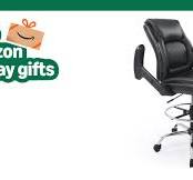 Amazon.com: Ergonomic Mid-Back Premium Faux Leather ...