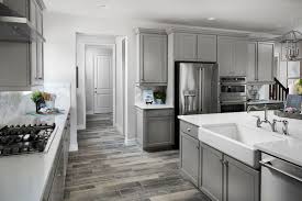 Gray Tones Apron Sink Skylar Model Home Kitchen Broomfield Colorado Richmond American Homes Log Home Kitchens Richmond Homes New Kitchen Designs