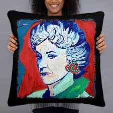 Bea Arthur Pillow Golden Girls Dorothy Zbornack Maude Blanche Devereaux  Rose Nyland Sophia Petrillo Betty White Jeffersons
