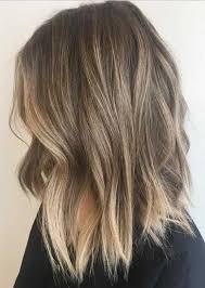 Dunkelblond Ombre Kurzes Haar Haarfarbe Balayage Frisur Mittellange Haare Haarfarben