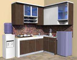 Kami juga akan berbagi tips bagaimana merancang. Model Kitchen Set L Mini Untuk Dapur Mungil 8 Dinding Warna Krem Dan Lebih Simpel 1jt Desain Rumah Minimalis Modern Rumah Idama Model Dapur Dapur Diy Dapur
