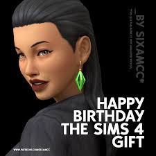 SIXAM CC — Hey guys Happy Sims 4 Anniversary! ✨🍰 I wanted to...
